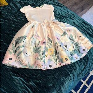 H&M Cream Floral Kids Dress
